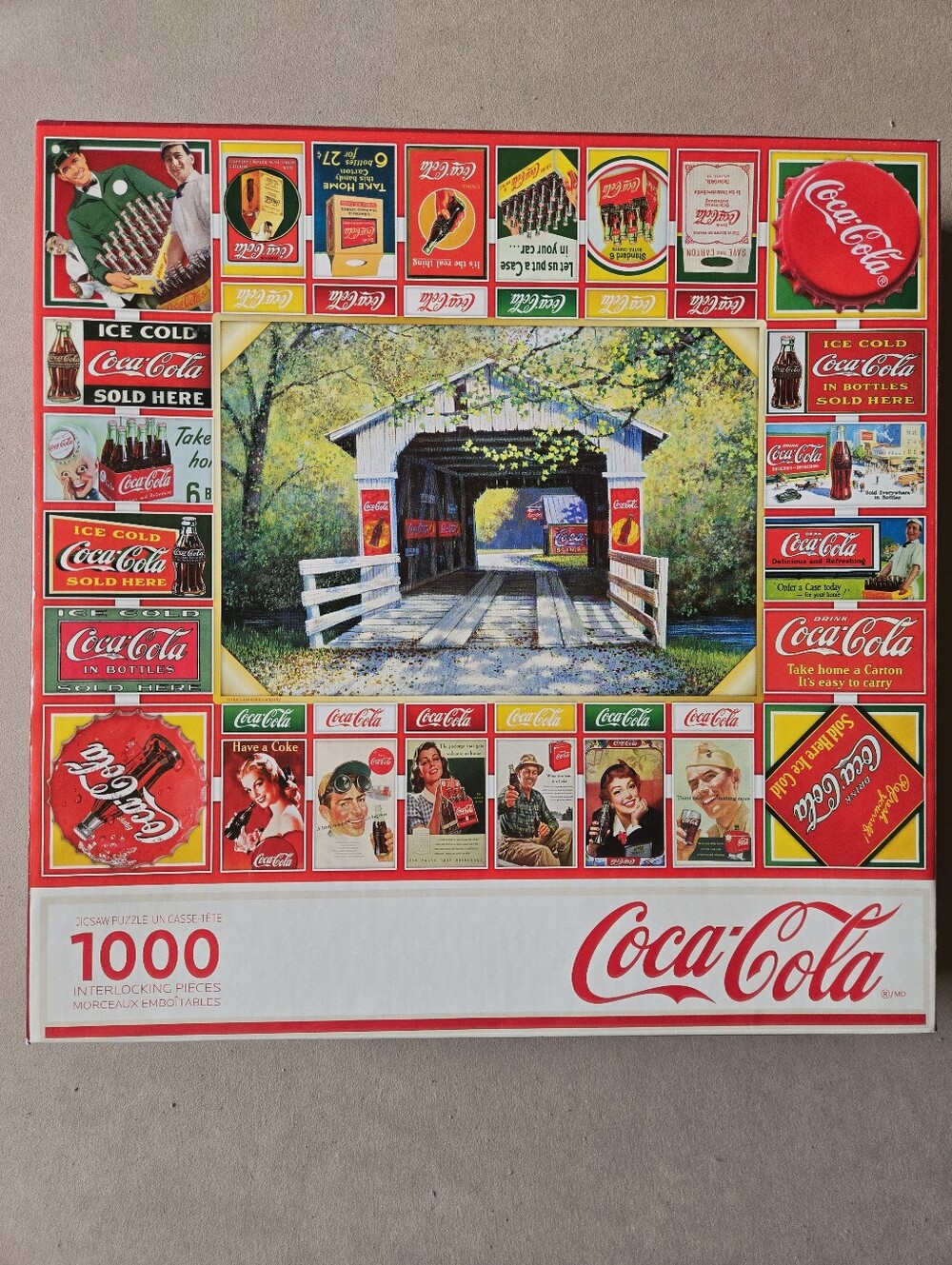 Springbok Cocacola Gameboard 1000 Piece Puzzle